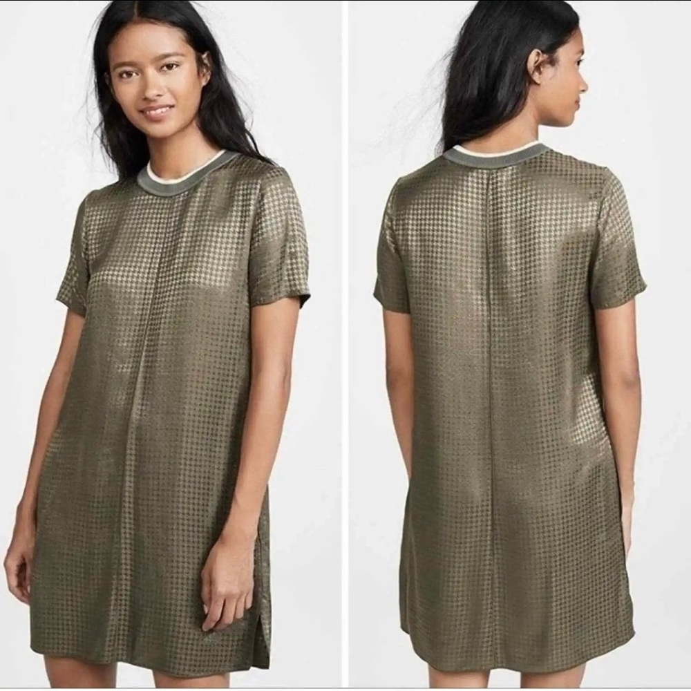 Rag & Bone olive Ali T-shirts Dress XS New